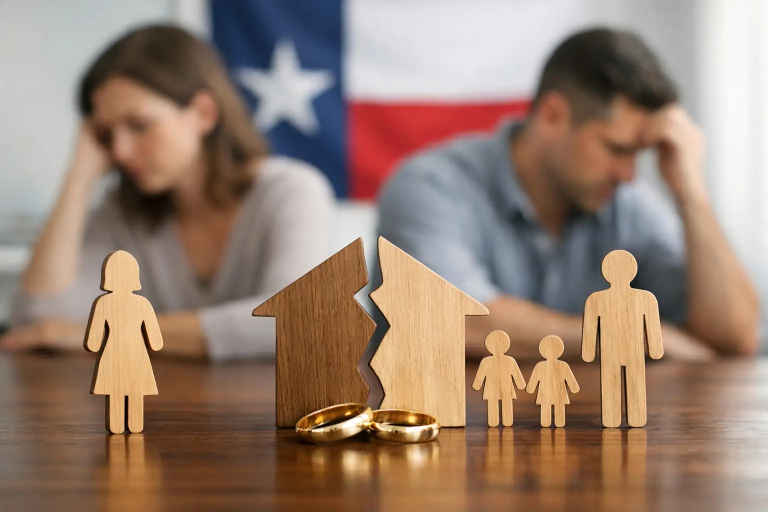 Pasos para divorcio con hijos en Texas