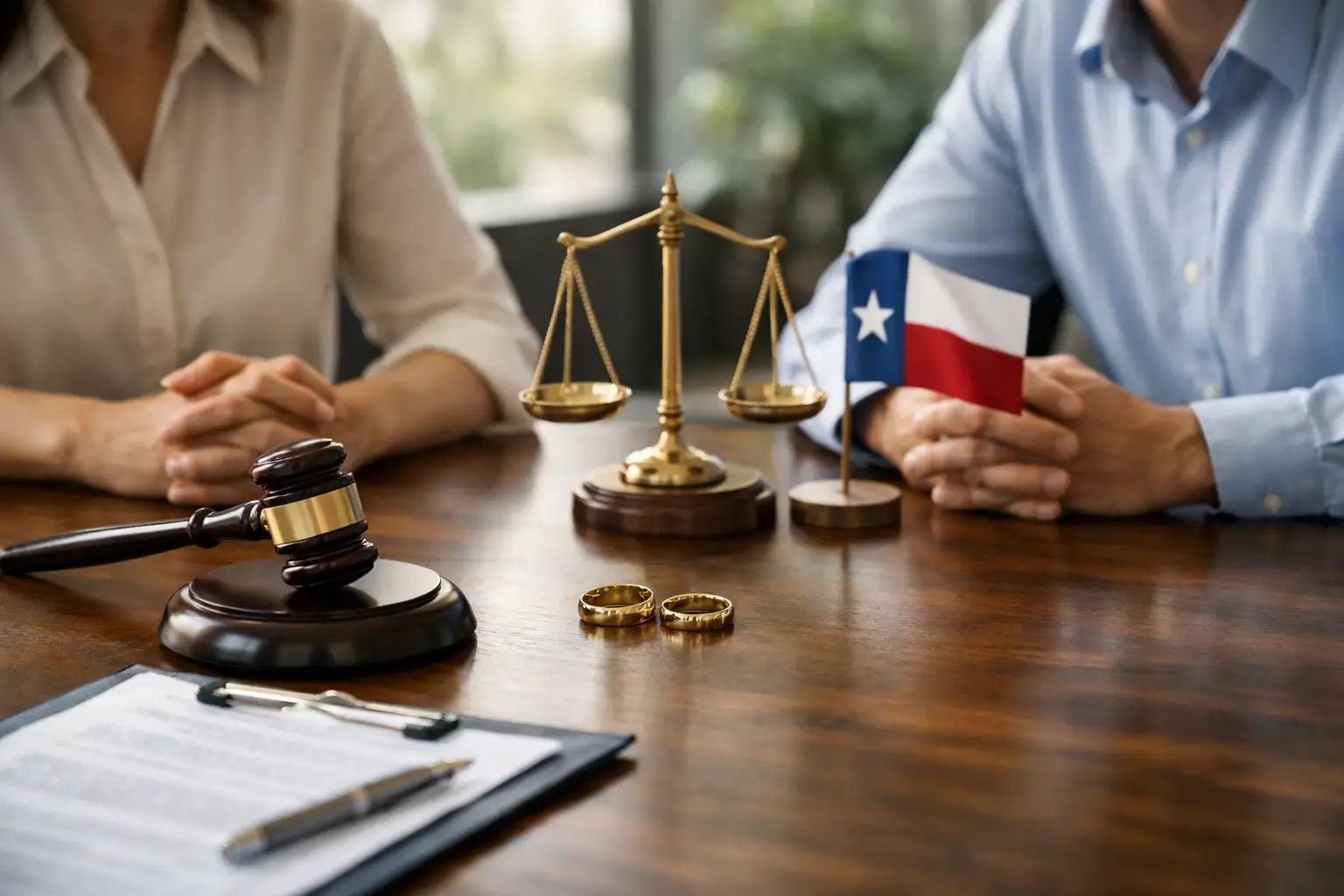 Guía divorcio no contencioso Texas