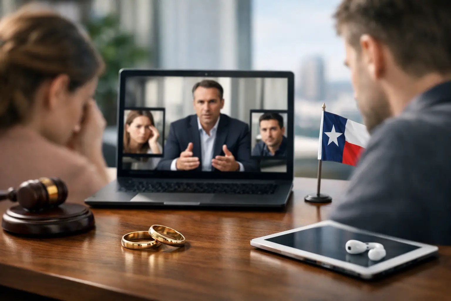 Tendencias divorcio virtual Texas 2026