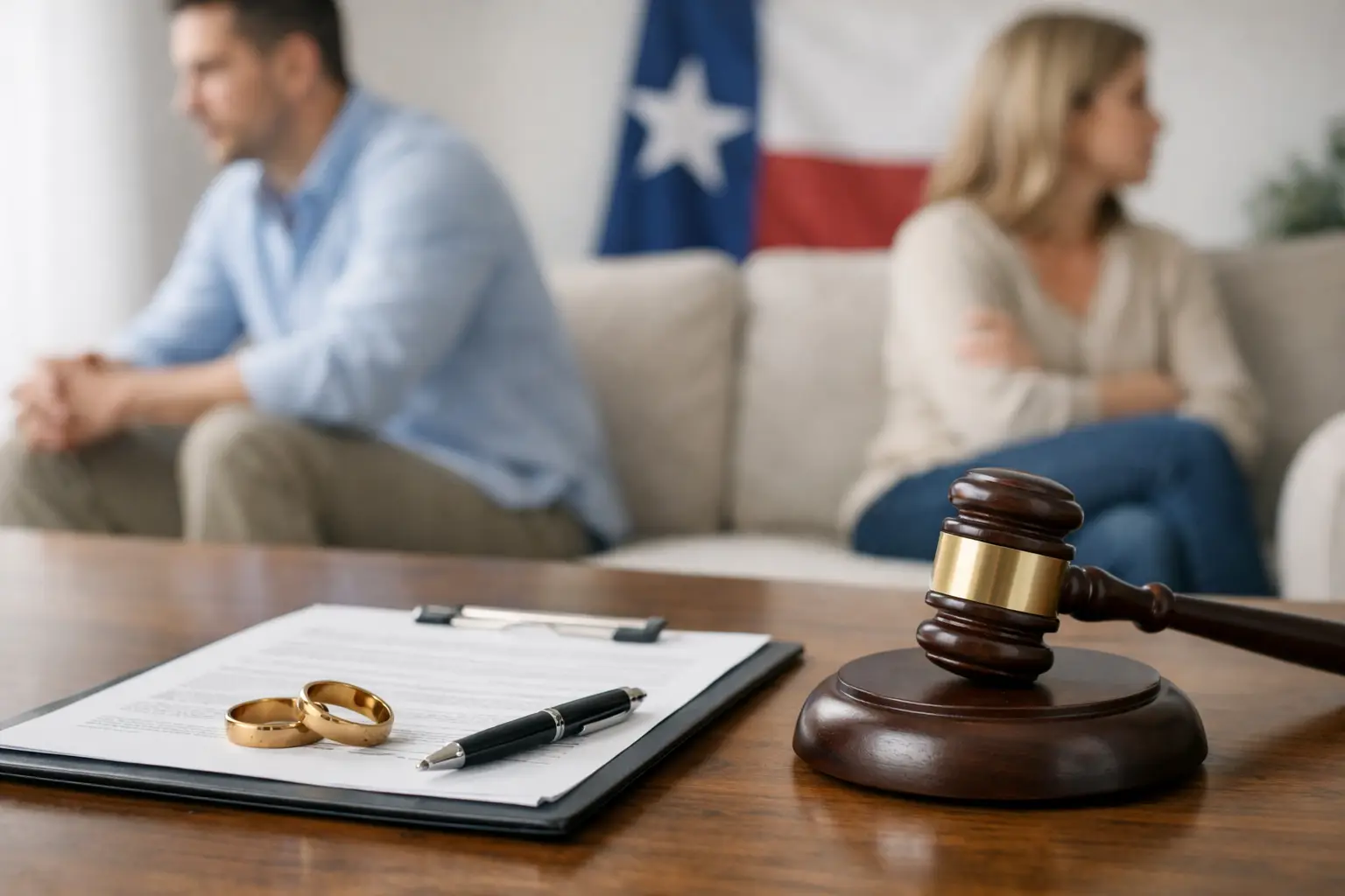 Cómo terminar divorcio sin audiencia en Texas 2 Cómo terminar divorcio sin audiencia en Texas